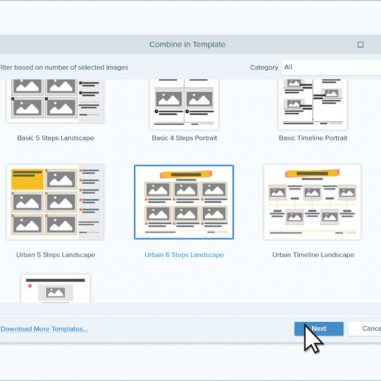 Snagit-pick-a-template-image